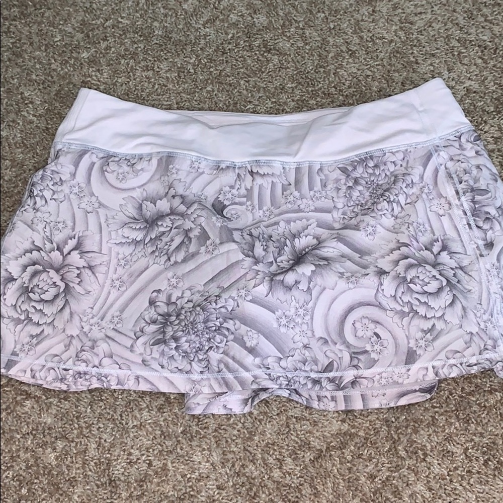 Lululemon Floral Skirt